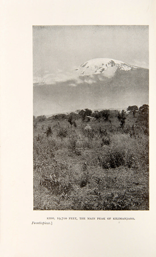 First edition of Kilimanjaro and Its People by Charles Dundas, a scarce narrative of Kilimanjaro and its people.