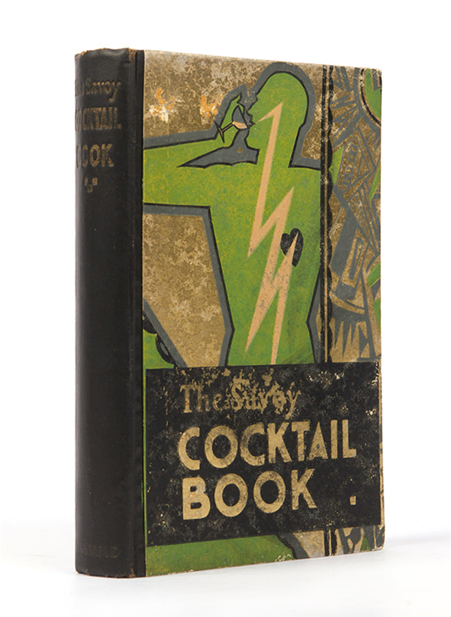 A charming copy of Harry Craddock's The Savoy Cocktail Book with assocated presentation inscription from Booth's Gin