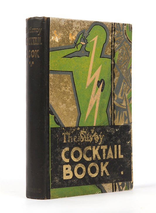 A charming copy of Harry Craddock's The Savoy Cocktail Book with assocated presentation inscription from Booth's Gin