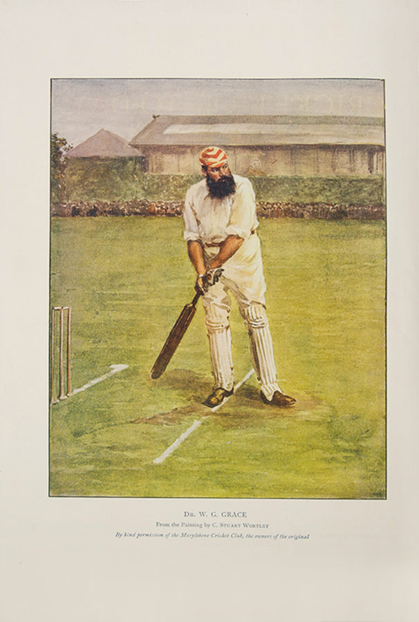 First edition of Percy Cross Standing's Cricket of Today and Yesterday, a collection of essays on cricket, with articles by famous cricketers of the day including K.S. Ranjitsinhji, P.F. Warner, D.L.A. Jephson, Robert Abel and Wilfred Rhodes.