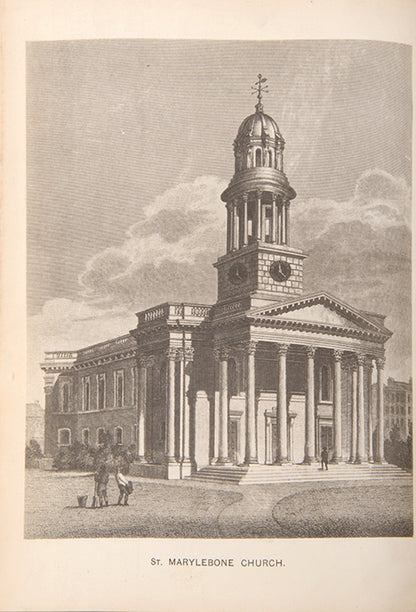 The first edition of George Clinch's illustrated history of Marylebone and St. Pancras, in a lovely gilt binding.