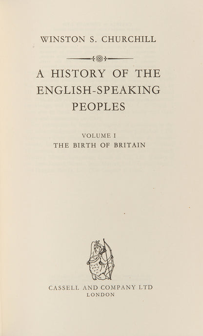 A History of the English-Speaking Peoples.