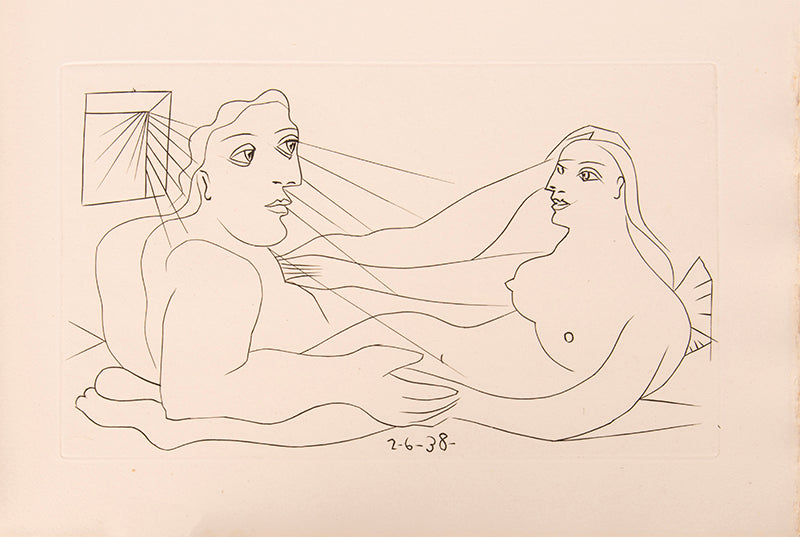 One of 50 copies. Signed by Iliazd and Picasso.