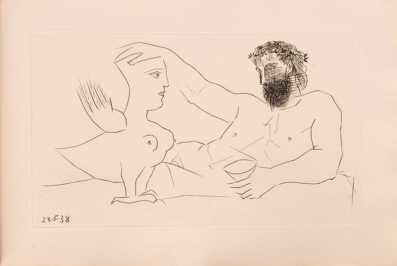 One of 50 copies. Signed by Iliazd and Picasso.