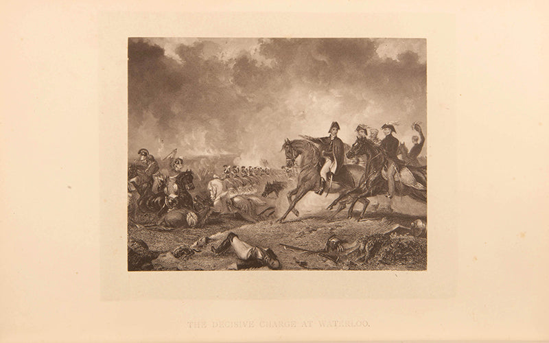 A inely bound example of Maxwell's Life of Wellington, bound in green morocco for The Judd School by Bickers