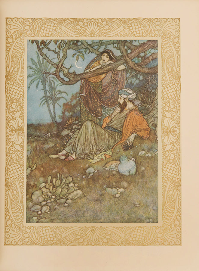 The Rubàiyàt of Omar Khayyàm illustrated by Edmund Dulac, 20 colour plates, the poem presents an interesting challenge to any reader trying to sort through its symbolism