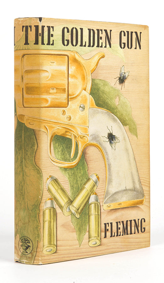 The first edition, first impression of Ian Fleming's penultimate Bond novel, The Man with the Golden Gun.