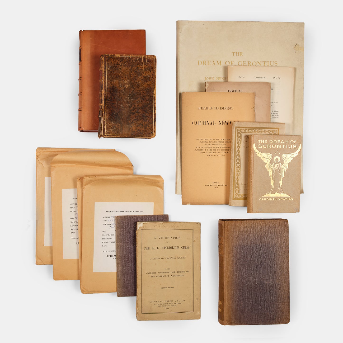 A fantastic collection of 17 works by or about Cardinal John Henry Newman, dating from 1840 to 1909