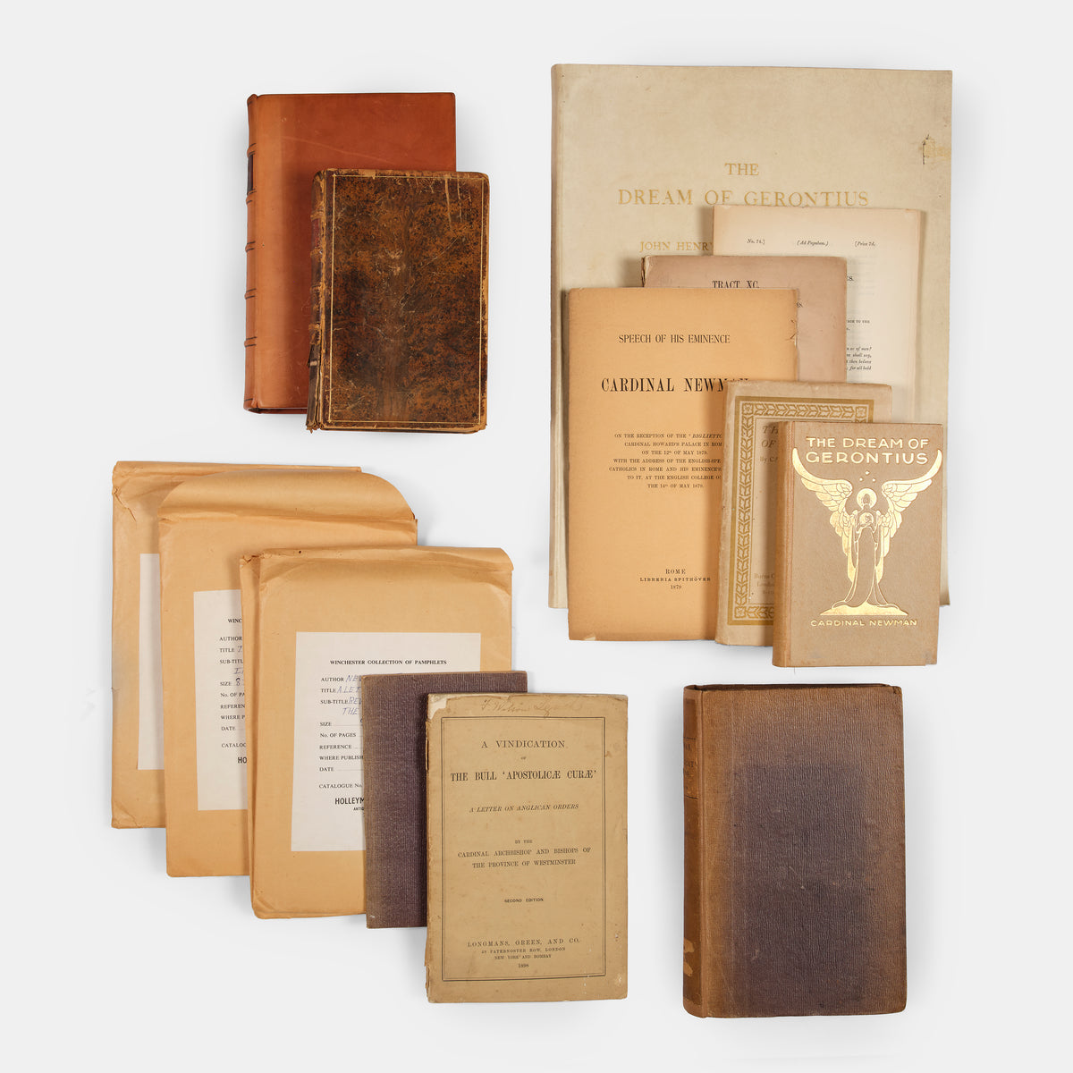 A fantastic collection of 17 works by or about Cardinal John Henry Newman, dating from 1840 to 1909