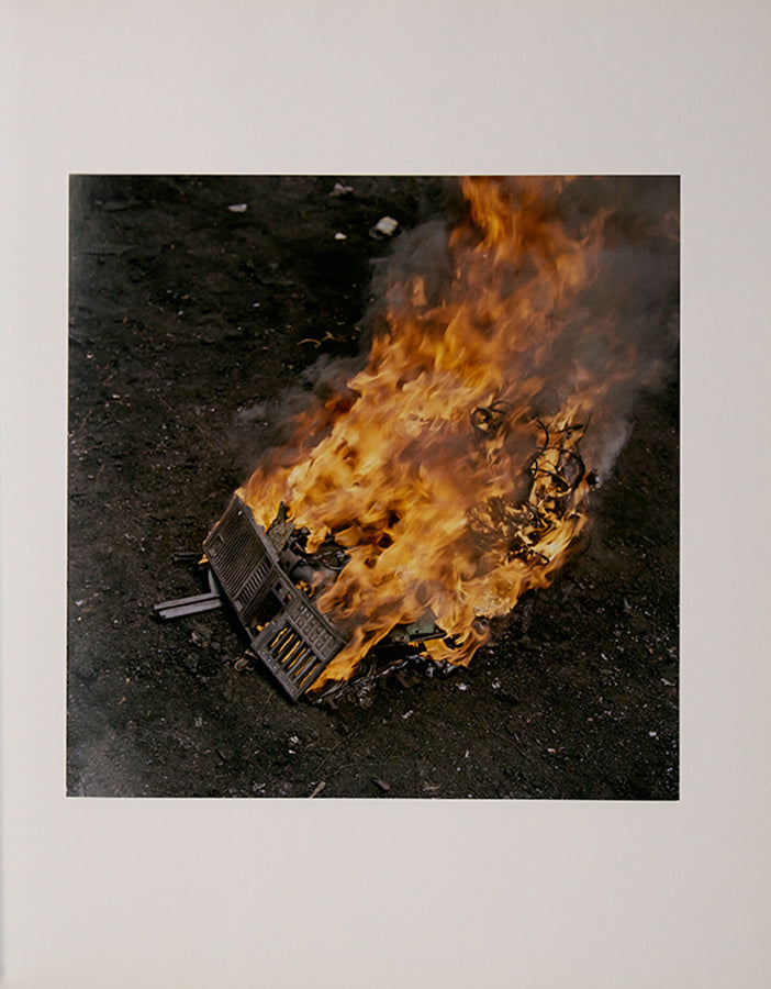 Pieter Hugo took these photographs at an e-waste processing facility in the Ghanaian capital of Accra, where circuits, transistors, capacitors and semiconductors are reduced to their base metals.
