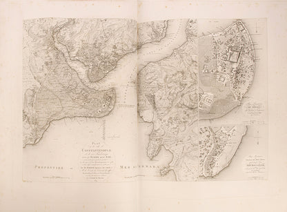 Proof copy, with the plates before letters, of Melling's Voyage Pittoresque de Constantinople et des Rives du Bosphore, 'One of the finest topographical illustrated books ever produced'. 