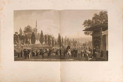 Proof copy, with the plates before letters, of Melling's Voyage Pittoresque de Constantinople et des Rives du Bosphore, 'One of the finest topographical illustrated books ever produced'. 