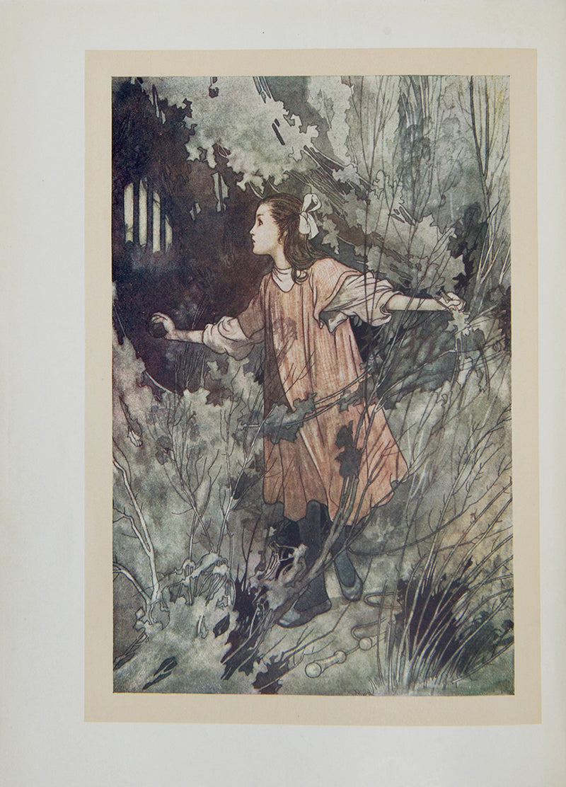 A superior copy of the first UK edition of The Secret Garden by Frances Hodgson Burnett,  a children's classic illustrated by Charles Robinson, 1911