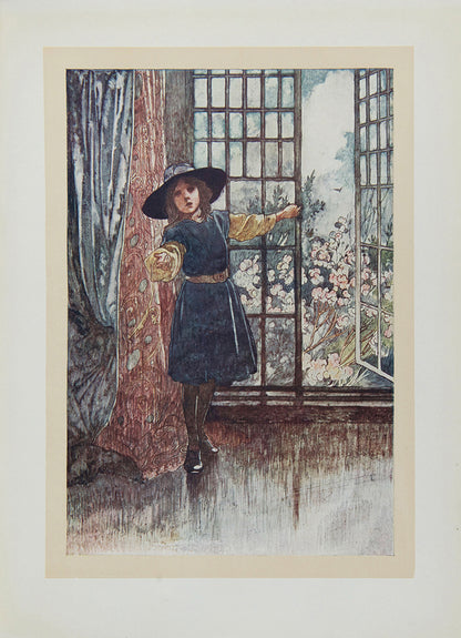 A superior copy of the first UK edition of The Secret Garden by Frances Hodgson Burnett,  a children's classic illustrated by Charles Robinson, 1911