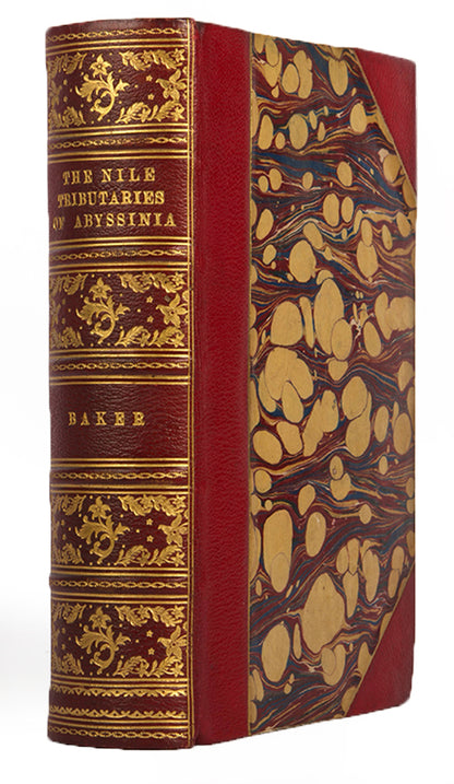 First edition of Samuel Baker's The Nile Tributaries of Abyssinia, his work on the lands of the Nile tributary system designed to complement The Albert Ny'anza.