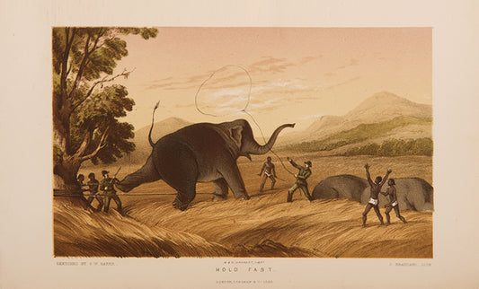 Signed first edition of Baker's The Rifle and Hound in Ceylon, a cornerstone of Big Game in South Asia.