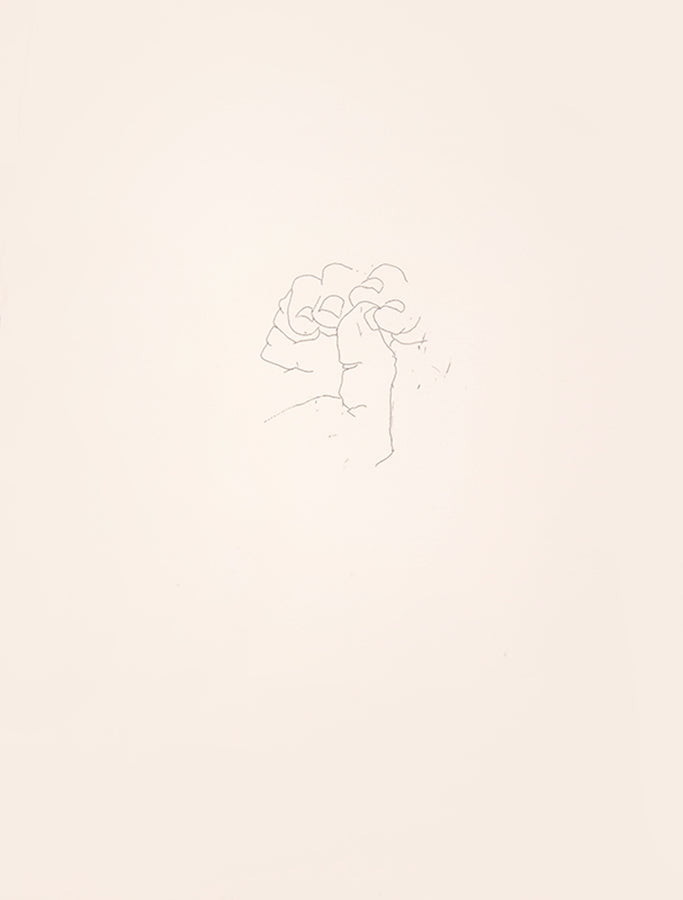 The complete book with two signed aquatints, one etching and embossed wrappers by Chillida.