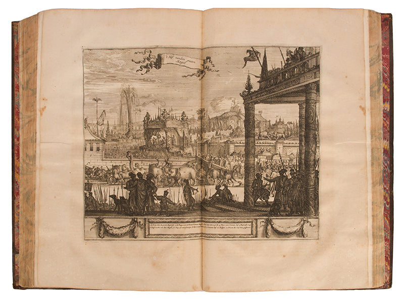 First edition of John Ogilby's Asia, the First part describing Persia, Central Asia, and India.