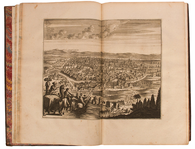 First edition of John Ogilby's Asia, the First part describing Persia, Central Asia, and India.