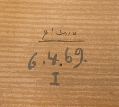 Les Portraits Imaginaires: One Plate (6.4.69 I)