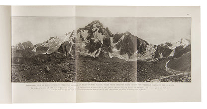 First edition of Aurel Stein's Ruins of Desert Cathay, in the  rare original publisher's dust-jackets, printed on cream paper in black with photograph to front panels not found in the text, leaving the books in truly fine condition.