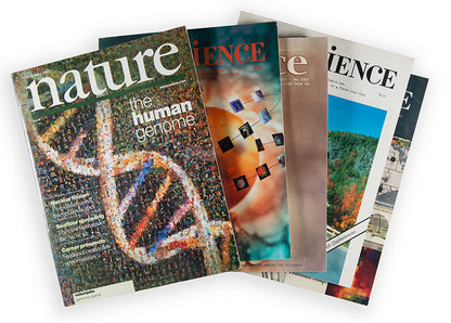 The initial sequencing of the human genome published in Nature, volume 409, issue 6822, 15 February, 2001.