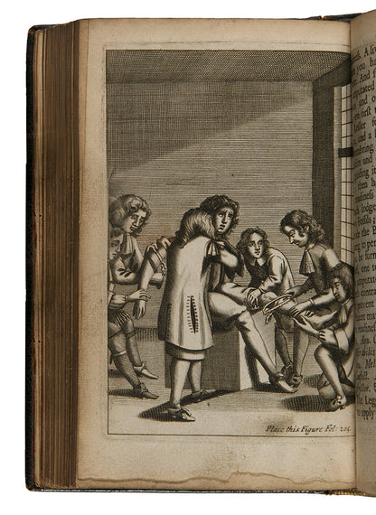 The rare first edition of A Compleat Treatise of Preternatural Tumours, a 17th-century work on cancer treatment by the surgeon-in-ordinary to Charles II, John Browne.