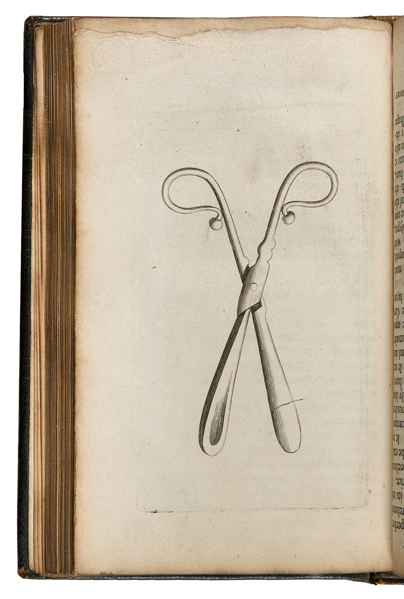The rare first edition of A Compleat Treatise of Preternatural Tumours, a 17th-century work on cancer treatment by the surgeon-in-ordinary to Charles II, John Browne.