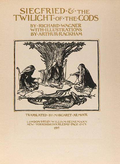 The Rhinegold & the Valkyrie; Siegfried & the Twilight of the Gods.
