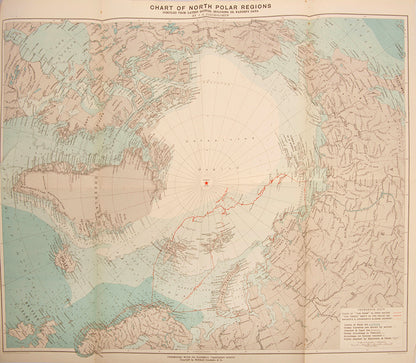 The second edition, with the elaborate gilt cloth decoration new to this edition, of Fridtjof Nansen's Farthest North, the official account of the Fram expedition.