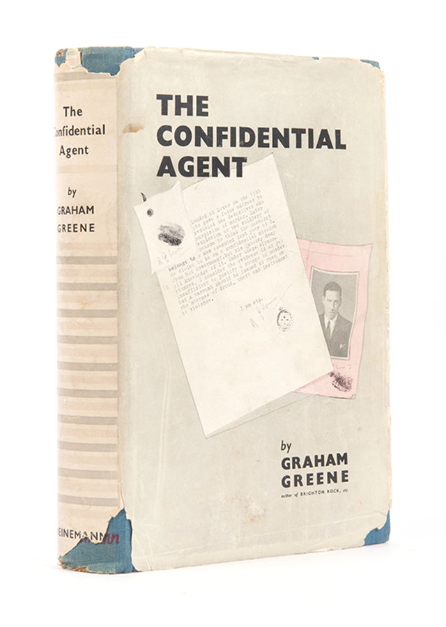 First edition of The Confidential Agent by Graham Greene in the first issue dustjacket.