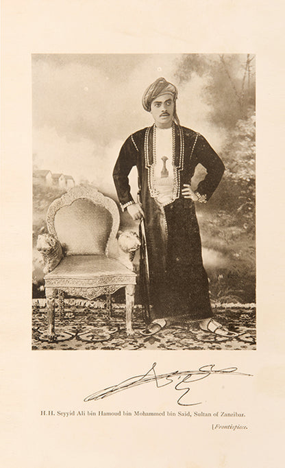 First edition of Zanzibar in Contemporary Times by Robert Nunez Lyne, a history of Zanzibar through the nineteenth century.