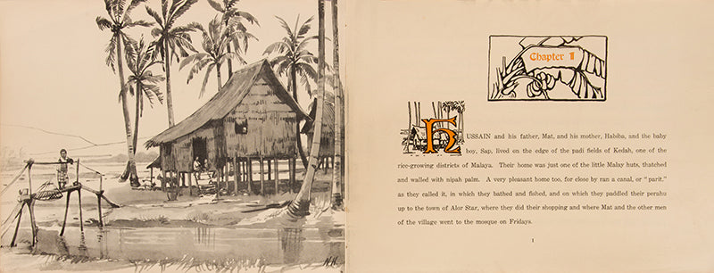 First edition of this rare Kuala Lumpur imprint of Grace Garnier's Padilands (Paddylands). 