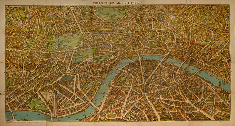 Philip's Picture Map of London.
