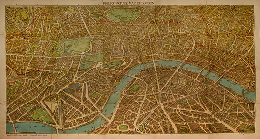 Philip's Picture Map of London.