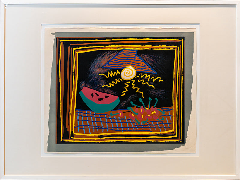 Nature morte à la pastèque