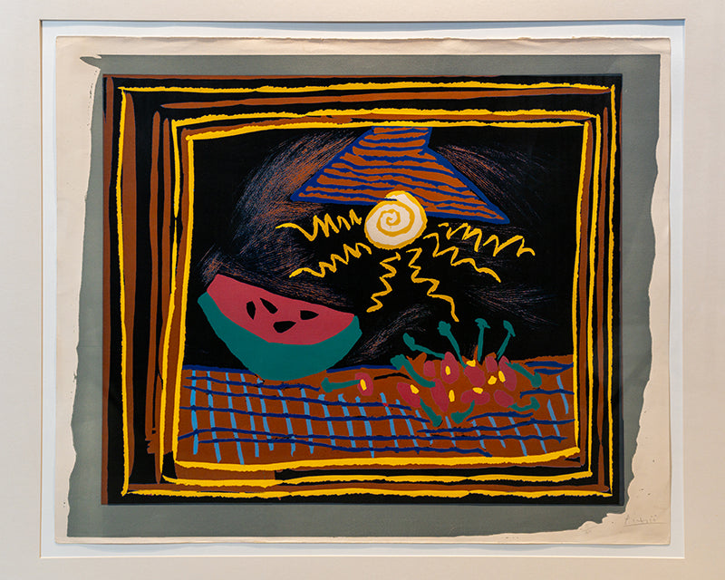 Nature morte à la pastèque