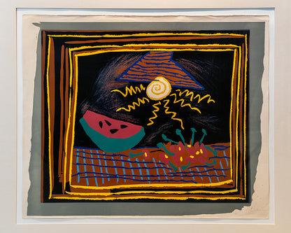 Nature morte à la pastèque