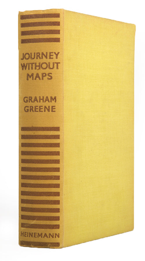 First edition of Journey Without Maps by Graham Greene.