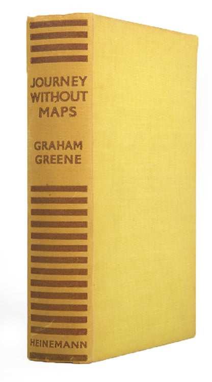 First edition of Journey Without Maps by Graham Greene.