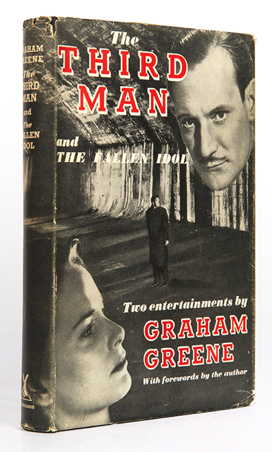 First edition of The Third Man and The Fallen Idol by Graham Greene.