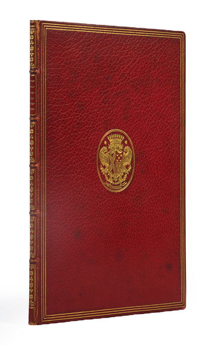 First edition of Diogo Pacheco's Emanuelis Lusitan, that in 1514 resulted in the Papal Bull that granted Portugal a monopoly on the East including Arabia and the Gulf.