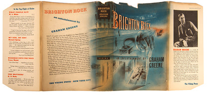 First edition of Brighton Rock by Graham Greene.