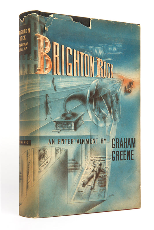 First edition of Brighton Rock by Graham Greene.