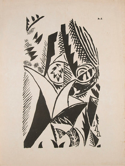 A presentation copy inscribed by both artists to Boris Anrep.