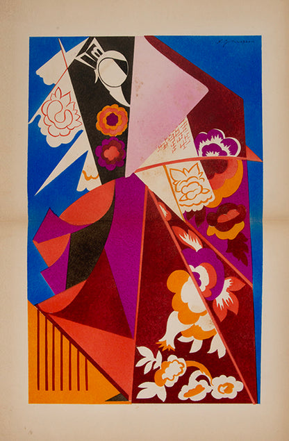 A presentation copy inscribed by both artists to Boris Anrep.