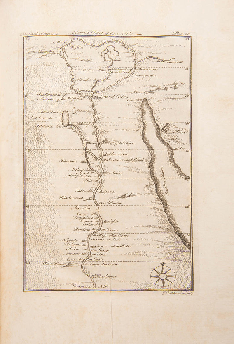 First edition of A View of the Levant by Charles Perry, a lovely copy of this important work on Egypt under the Ottoman Empire.