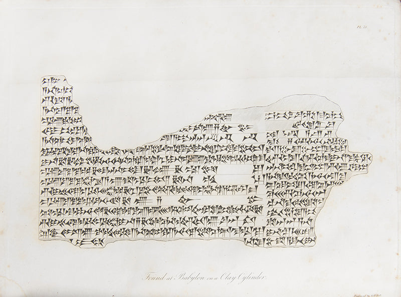 First edition of Travels in Georgia, Persia, Armenia, Ancient Babylonia, by Robert Porter, one of the great illustrated books on Persia in the original boards.