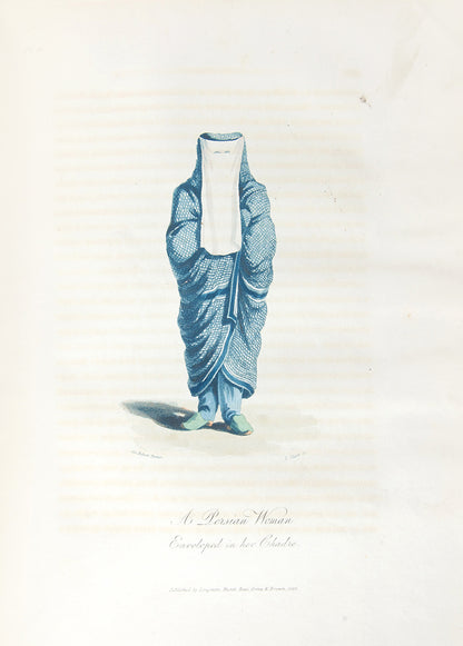 First edition of Travels in Georgia, Persia, Armenia, Ancient Babylonia, by Robert Porter, one of the great illustrated books on Persia in the original boards.