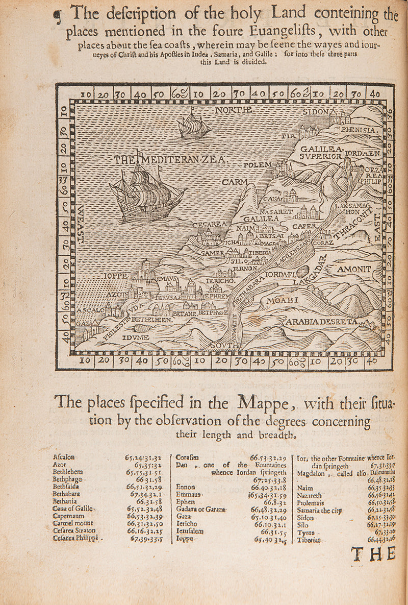 An intriguing quarto edition of the Geneva Bible, with a false imprint for 1599, printed in the Low Countries for use by English Puritans
